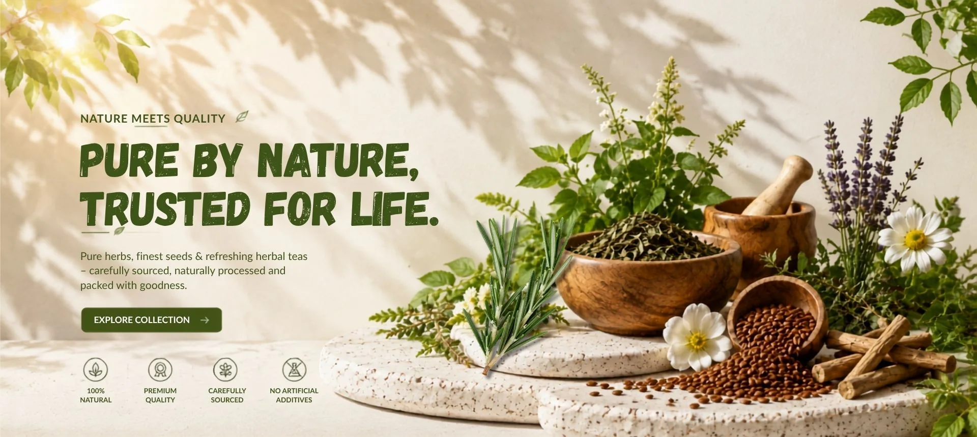 NeutraVed herbal wellness banner 2