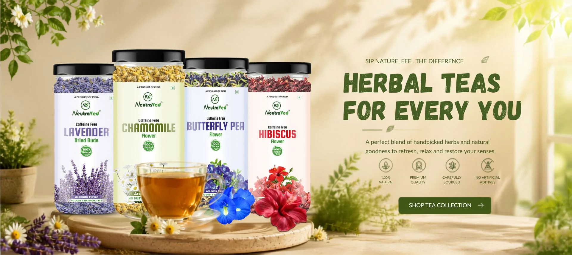 NeutraVed herbal wellness banner 3