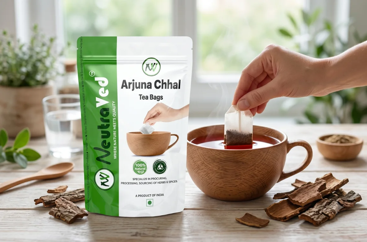 The Guardian of the Heart: Why Arjuna Bark Tea Bags are Your Best Daily Cardiovascular Shield