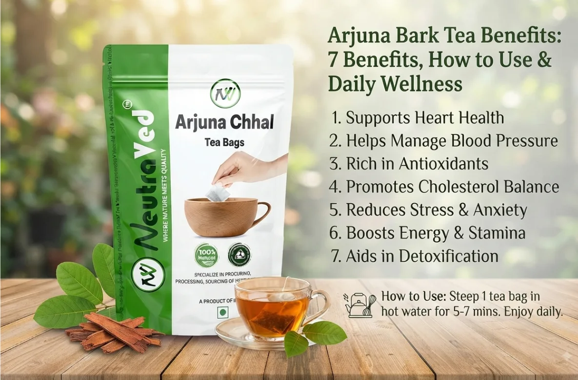 Arjuna Bark Tea Benefits: 7 Benefits, How to Use & Daily Wellness