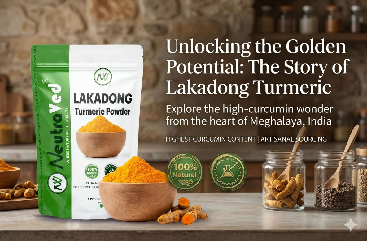 The Golden Miracle: Why Lakadong Turmeric Powder is the World’s Most Powerful Haldi