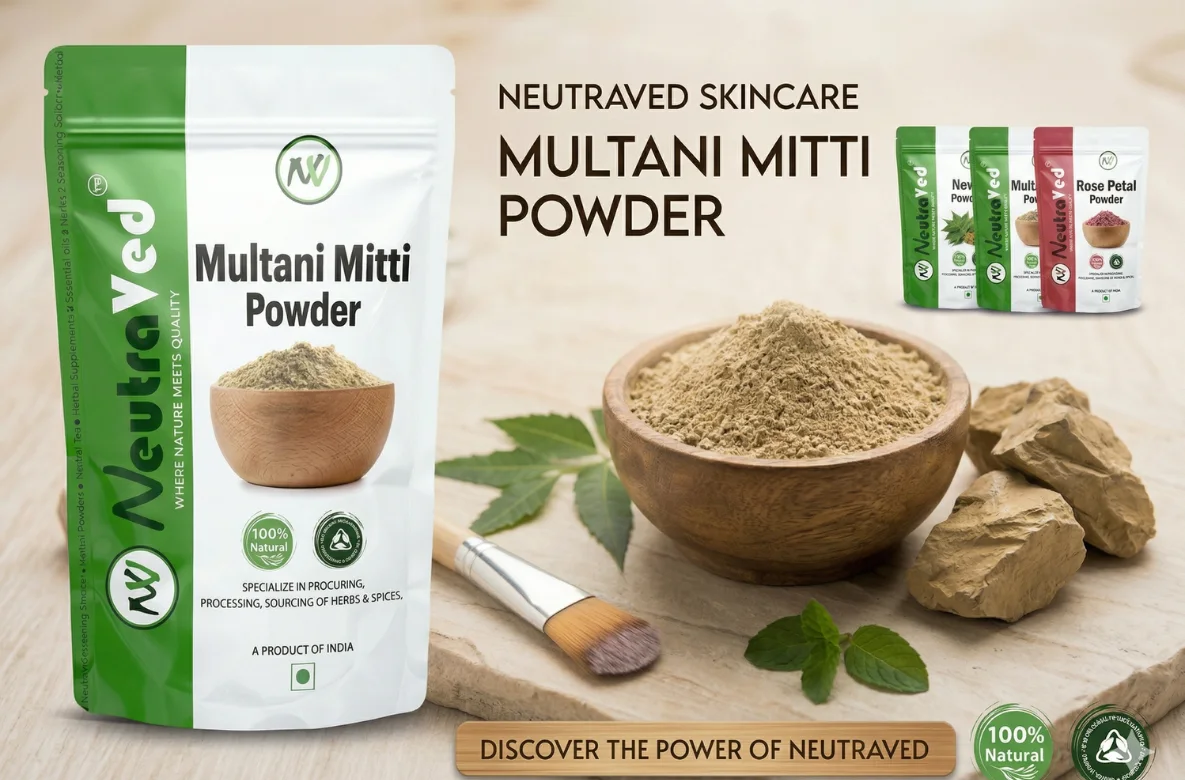 The Secret to Glass Skin: Why Multani Mitti Powder is the Queen of Natural Skincare