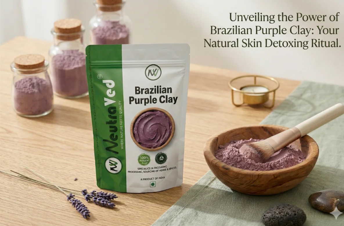 The Secret of the Amazon: How Brazilian Purple Clay Powder Reverses Skin Aging