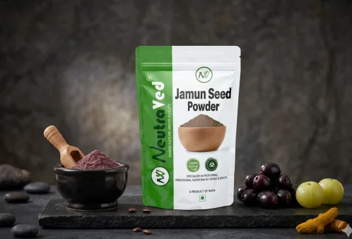 The Sugar Guardian: How Jamun Seed Powder Can Naturally Manage Blood Sugar and Digestion