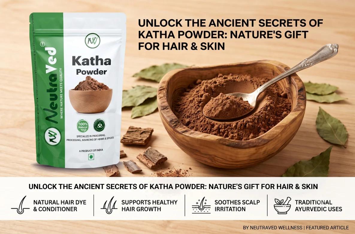 How to Use Katha Powder for Hair? 10 Easy Ways + Best Herbal Recipes for Scalp Care
