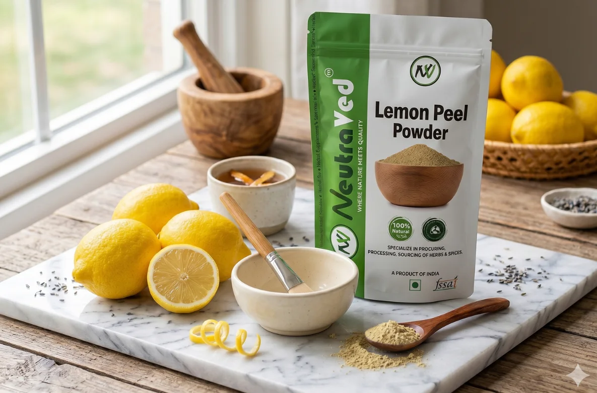 The Zesty Secret to Spotless Skin: Why Lemon Peel Powder is a Skincare Game-Changer