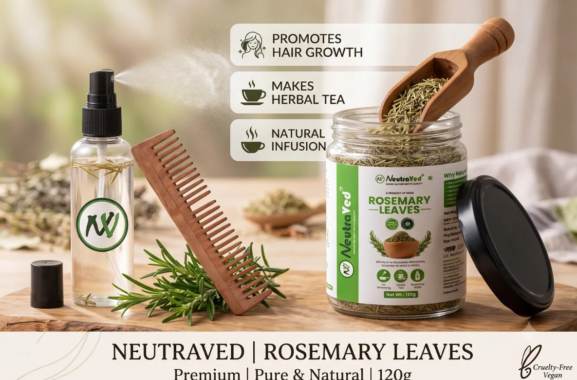 Rosemary Leaves ke Fayde: Hair Growth aur Ghane Baalon Ke Liye Kaise Use Karen?
