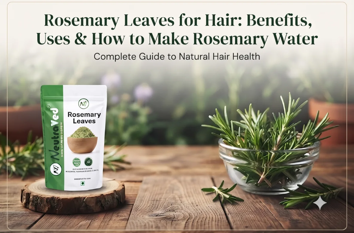 Rosemary Leaves for Hair: Benefits, Uses & How to Make Rosemary Water