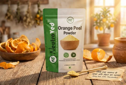 The Vitamin C Glow: Why Orange Peel Powder is Your Skin’s Best Friend