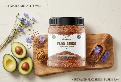 The Omega Miracle: Why Flax Seeds are the Secret to Thick Hair and a Healthy Heart