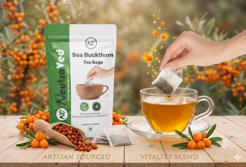 The Glow Tea: How Sea Buckthorn Tea Bags Boost Collagen, Skin Shine, and Weight Loss