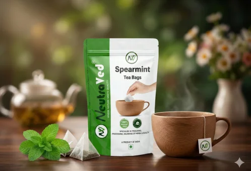 The Refreshing Ritual: How Spearmint Leaves Tea Bags Balance Your Hormones and Mood