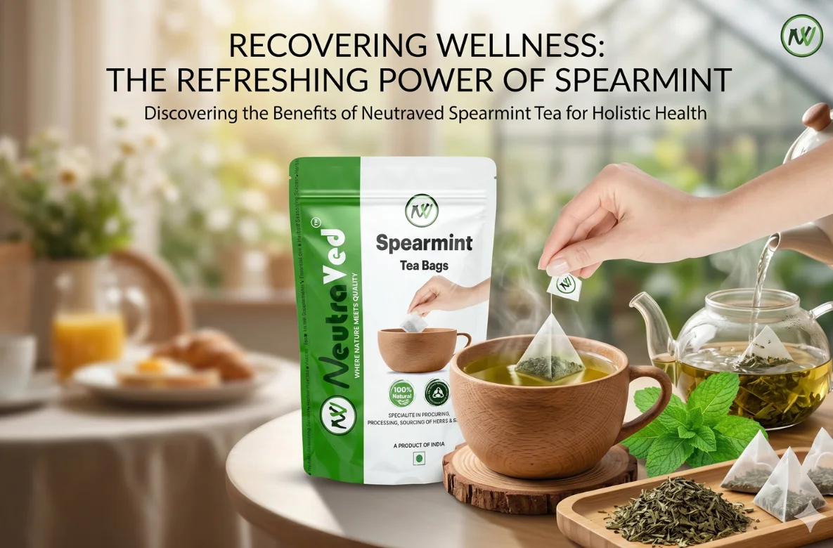 The Refreshing Ritual: How Spearmint Leaves Tea Bags Balance Your Hormones and Mood