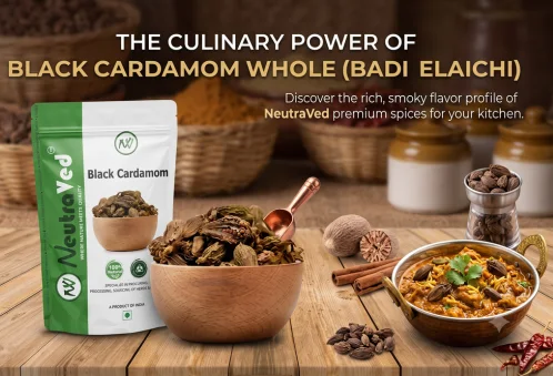 The Smoky Secret of Indian Cuisine: How Black Cardamom (Badi Elaichi) Cures Bloating and Elevates Your Dishes