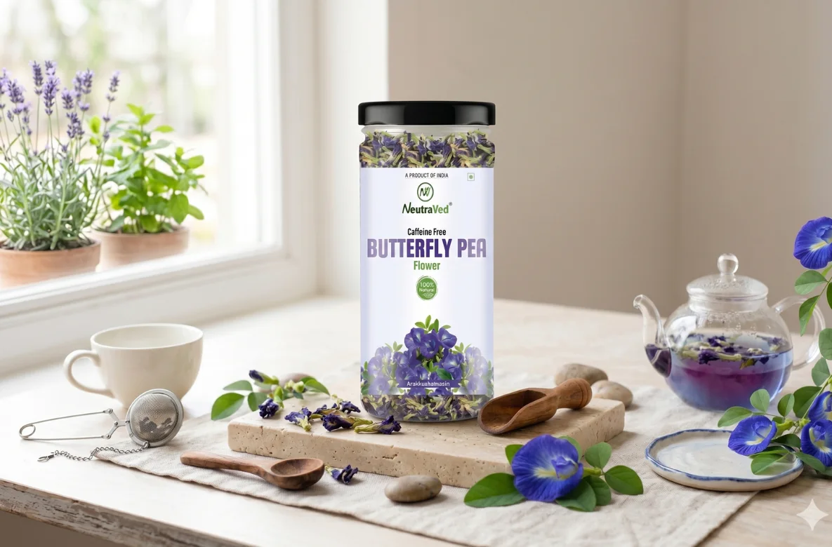 The Magic Brew: Why Butterfly Pea Flower Tea is the Ultimate Brain & Beauty Elixir