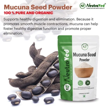 Ashwagandha Shatavari Safed Musli &amp; Kaunch Beej (Mucuna Pruriens) Powder  image 3