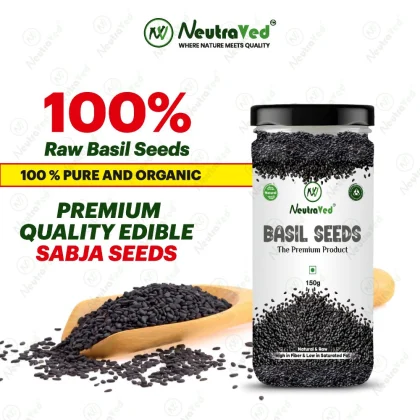 Basil Seeds Jar 150g image 2