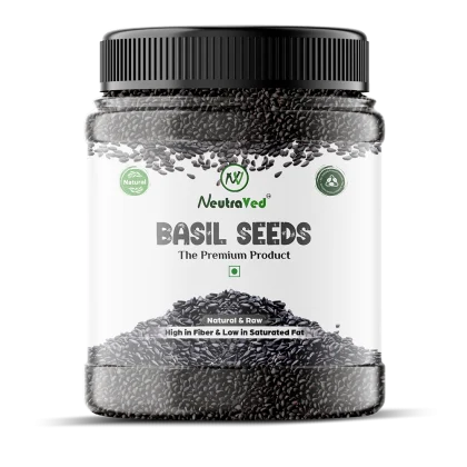 Basil Seeds Jar 500g image 1