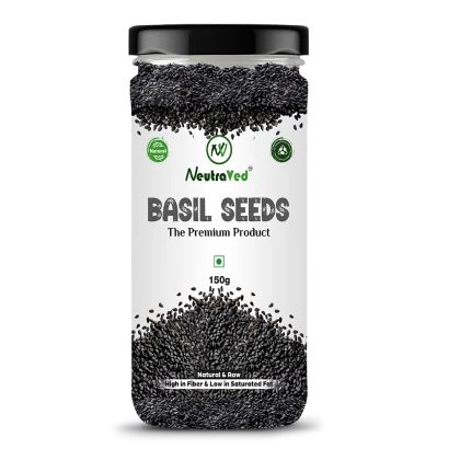 Basil Seeds Jar 150g image 1