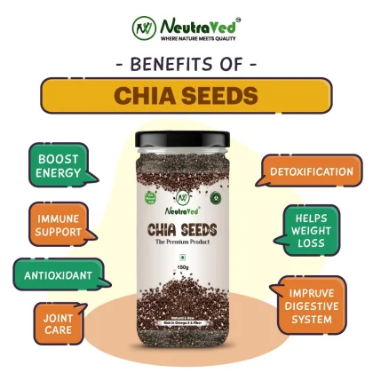 Chia Seeds Jar 150g image 3