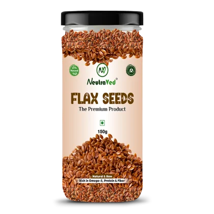 Flax Seeds 150g Jar image 1