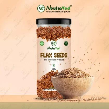 Flax Seeds 150g Jar image 6