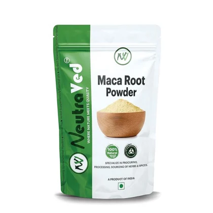Premium Maca Root Powder | Pure Peruvian Ginseng (Lepidium meyenii) in Zipper Standup Pouch image 1