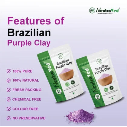 Brazilian Purple Clay Powder image 3