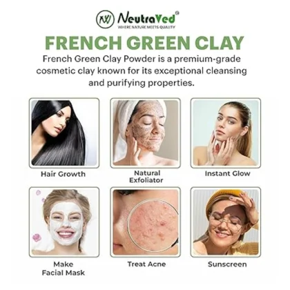 French Green Clay Powder image 5