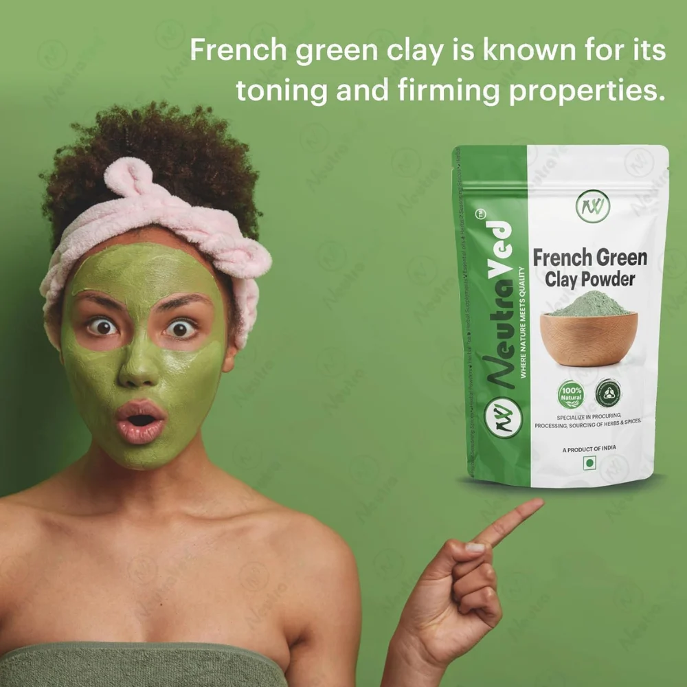 French Green Clay Powder image 2