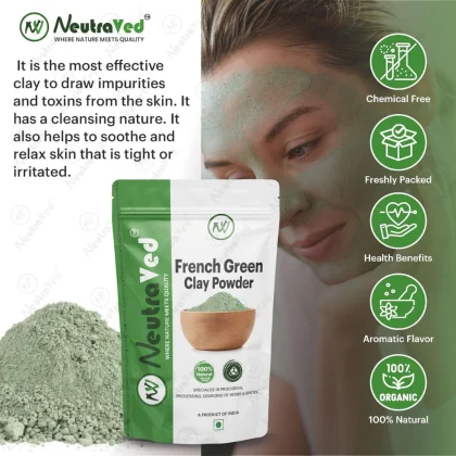 French Green Clay Powder image 4
