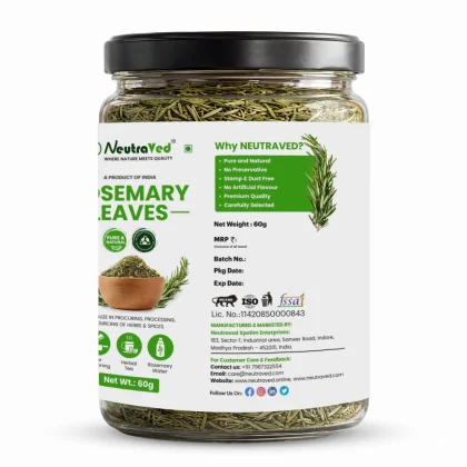 NeutraVed Rosemary Leaves Jar image 4
