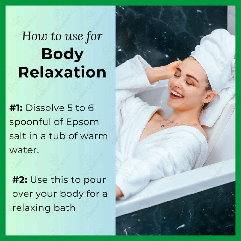 Peppermint Epsom Bath Salt Jar image 5