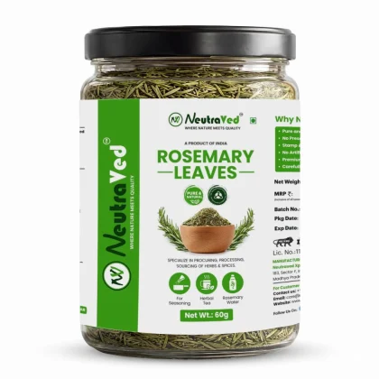 NeutraVed Rosemary Leaves Jar image 6