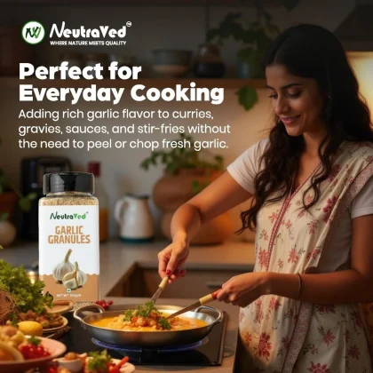 NeutraVed Garlic Granules image 5
