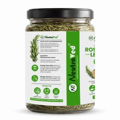 NeutraVed Rosemary Leaves Jar image 5
