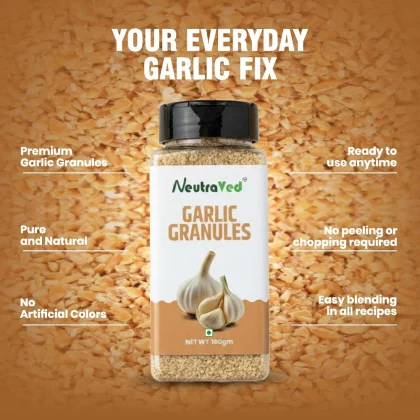 NeutraVed Garlic Granules image 2
