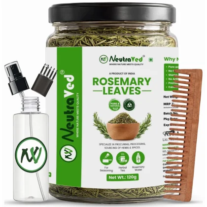 NeutraVed Rosemary Leaves Jar image 1