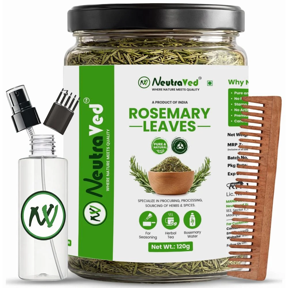 NeutraVed Rosemary Leaves Jar