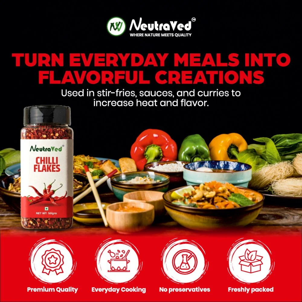 Premium Chilli Flakes Jar image 5