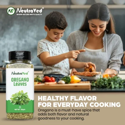 NeutraVed Oregano Leaves Jar image 4