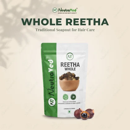 NeutraVed Reetha Whole - 200g image 2