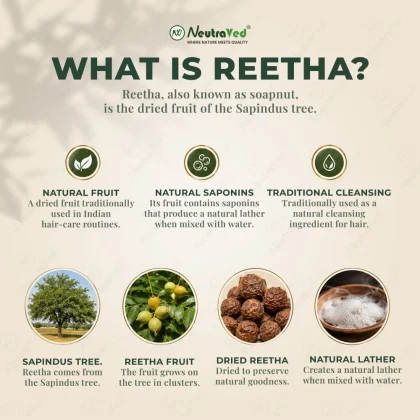 NeutraVed Reetha Whole - 200g image 4