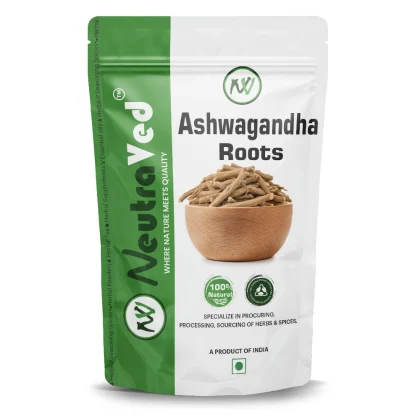 NeutraVed Ashwagandha Root Whole 100g image 1