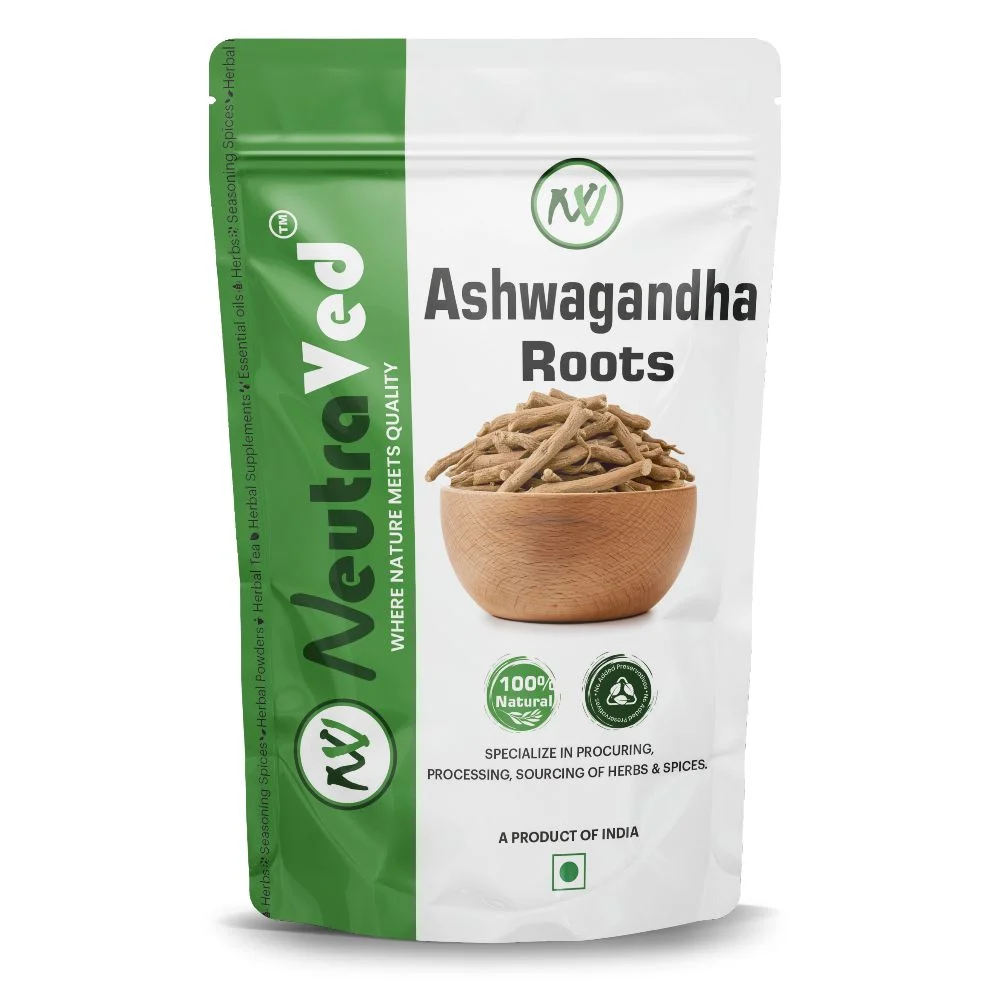 NeutraVed Ashwagandha Root Whole 100g