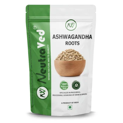 NeutraVed Ashwagandha Root Whole 100g image 1
