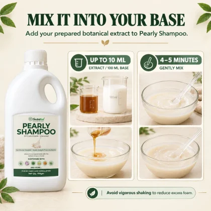 NeutraVed Raw Amla Reetha Shikakai Bhringraj &amp; Rosemary Leaves 500g | Shampoo Base 750ml image 3