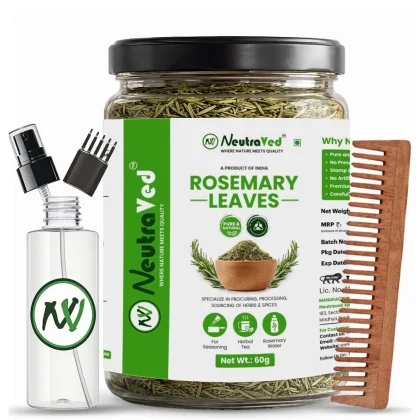 NeutraVed Rosemary Leaves Jar image 1