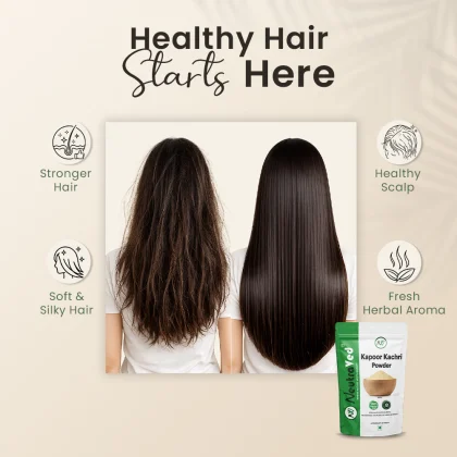 Kapoor Kachri Powder for Hair Growth &amp; Hair Fall | 100% Natural | Food Grade | NeutraVed image 5