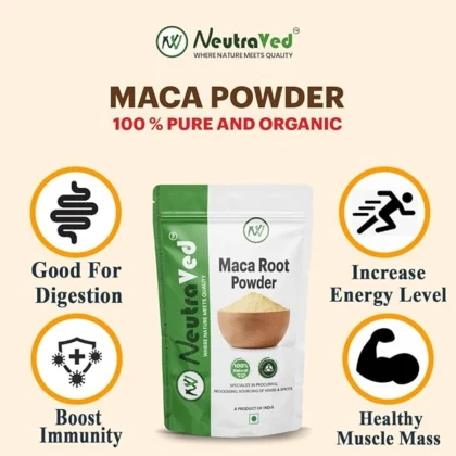 Premium Maca Root Powder | Pure Peruvian Ginseng (Lepidium meyenii) in Zipper Standup Pouch image 3